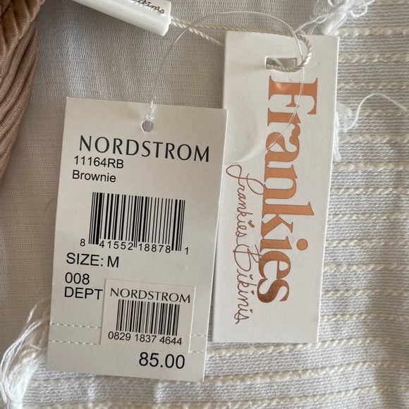 NWT Frankie’s bikini top and bottom - Picture 2 of 3
